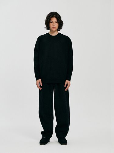 Round Neck Sweater Black - boycentral - Modalova