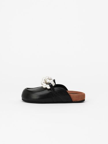 Harbor Footbed Slingbacks in Black - CHAUSSURE LAPIN - Modalova