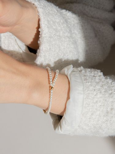 Line Pearl Bracelet - Primaute - Modalova