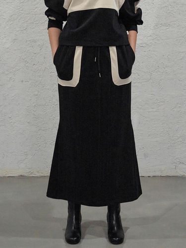 Banding jersey skirt - BISCUITSHOP - Modalova