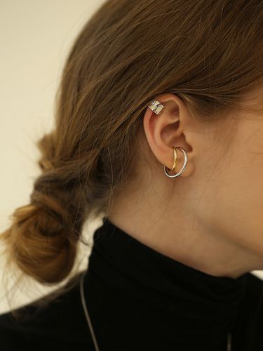 Vintage Bold Ear Cuff C009 - LAZYDAWN - Modalova