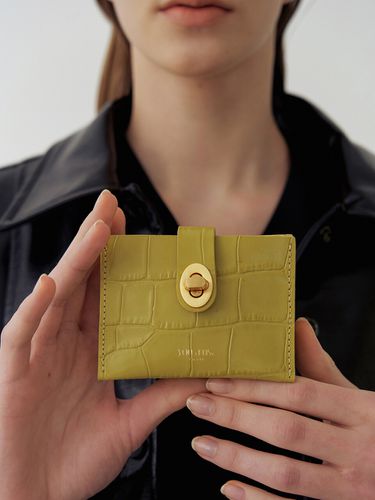 Roto wallet (Croc lime) - you a use - Modalova