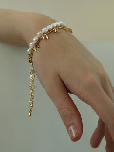 Leaves Point Bracelet B012 - LAZYDAWN - Modalova