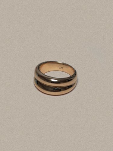 Double Bold ring_Gold - partez - Modalova