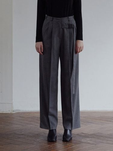 Unbalanced pants gray - Yesn`t - Modalova