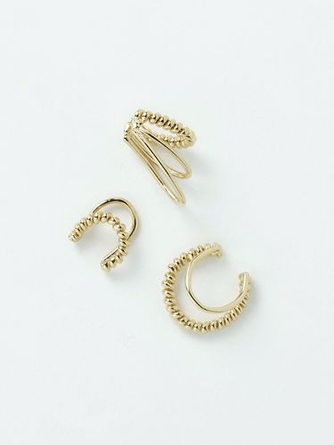 LINE EAR CUFF SET(3PCS) - guitbol - Modalova