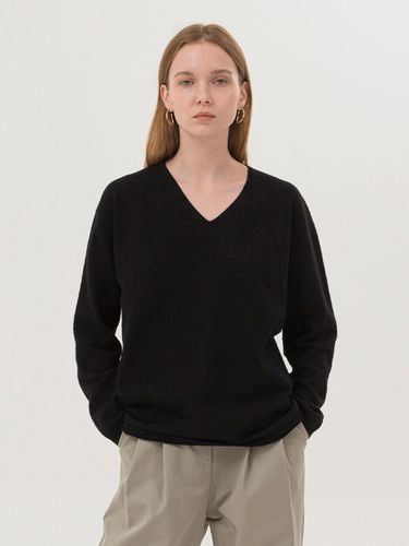 V Neck Knit Sweater - NONLOCAL - Modalova