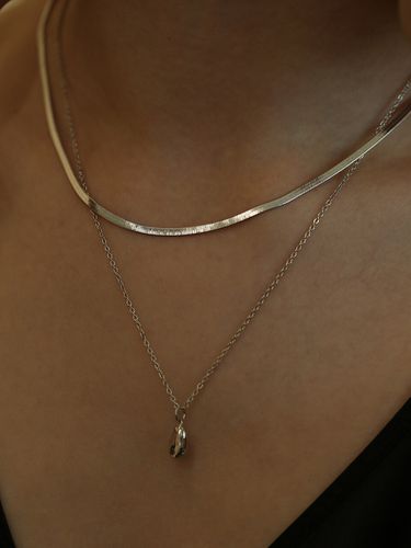 Slim Necklace N006 - LAZYDAWN - Modalova