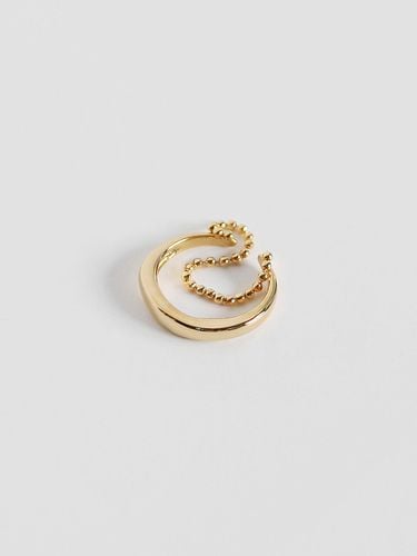 Dot flow ring N earcuff (2colors) - FANTASTIC PLANET - Modalova