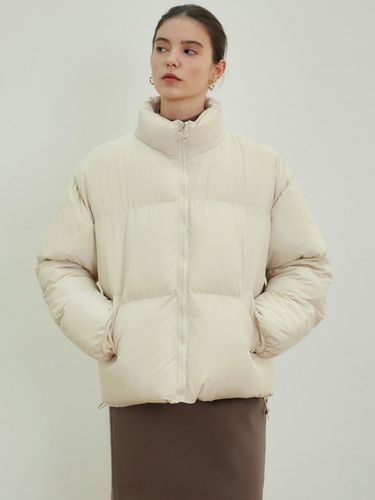 Short Puffer Jacket_Cream - NICK&NICOLE - Modalova