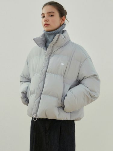 Short Puffer Jacket_Light Gray - NICK&NICOLE - Modalova