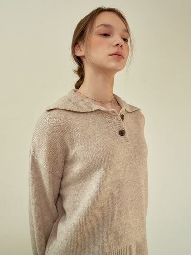 Poetic Collar Knit - Hackesch - Modalova