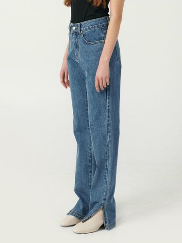 Zipper Denim Pants - SPERONE - Modalova