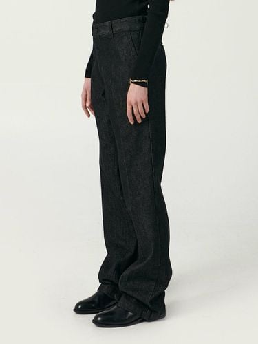 Wide Denim Pants_Black - SPERONE - Modalova