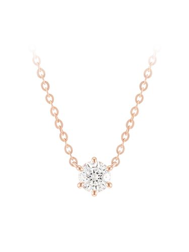 Mariebel Whitemond 14K Necklace (JJMBNQ1BS502R4420) - J.ESTINA - Modalova