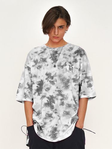 Loose Fit Tie Dye You Are Art T-Shirt - NORNOT - Modalova