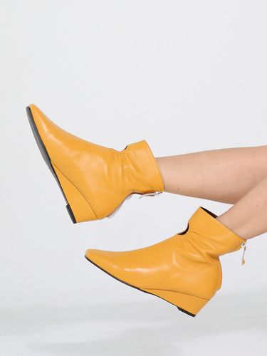 Shirring hole wedges - Mustard yellow - february second - Modalova