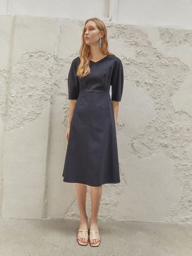 Picnic Dress_Navy - LETQSTUDIO - Modalova