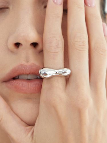 Pebble Ring_Silver - viollina - Modalova