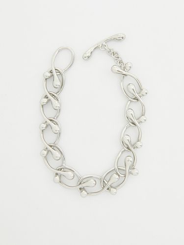 Tear Drop Chain Bracelet_Silver - viollina - Modalova