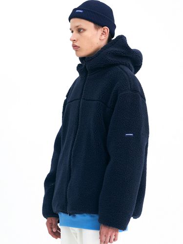 Steady Fleece Jacket Navy - STAFFONLY - Modalova