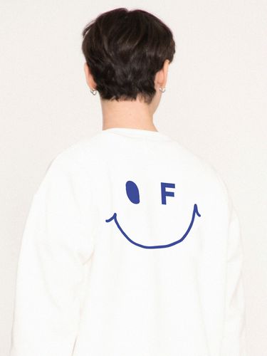 Smile Back Printing Sweatshirt - GRAVER - Modalova