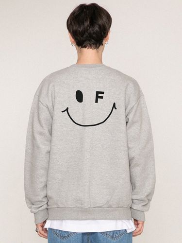 Smile Back Printing Sweatshirt_ - GRAVER - Modalova