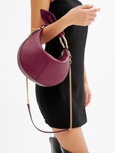 Amelie Small Bordeaux Cross Bag - AMADEE - Modalova