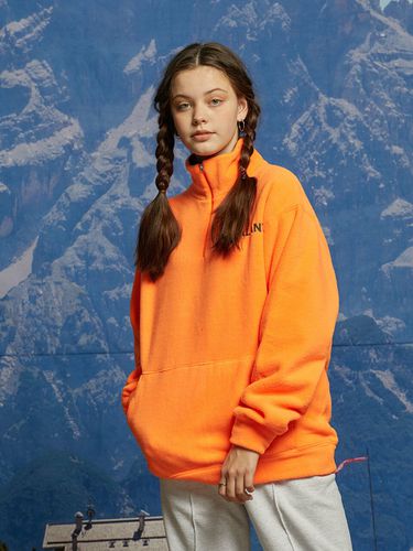 Hope And Passion Half Zip Pullover_Orange - BALANT - Modalova