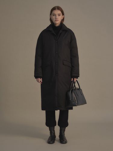 DOWN OVERCOAT_BLACK - NOTHING WRITTEN - Modalova