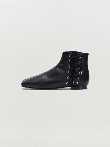 SADIE Lace-Up Ankle Boots - Black - EENK - Modalova