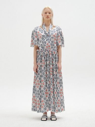 SOVE Floral Print Short Sleeve Dress (/) - EENK - Modalova