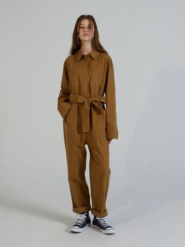 BELT BANDDING JUMPSUIT - ellonarc - Modalova