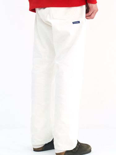 Steady Denim Pants_White - STAFFONLY - Modalova