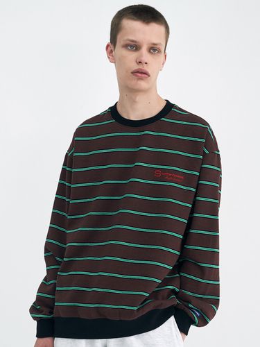 Steady Striped Sweatshirts_Brown - STAFFONLY - Modalova