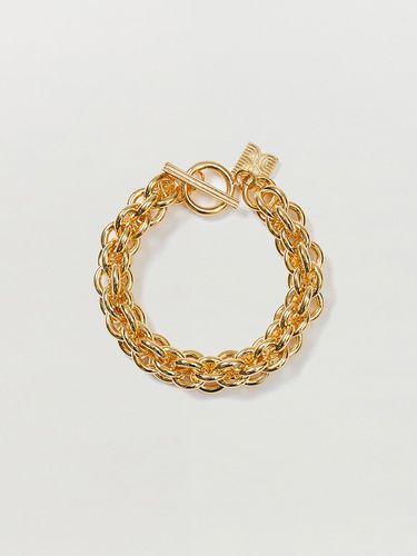 SOLA Cable Chain Bracelet - Gold - EENK - Modalova