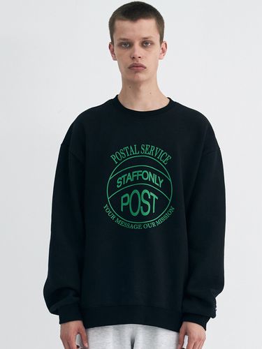 Stamp-Front Sweatshirt_Black - STAFFONLY - Modalova