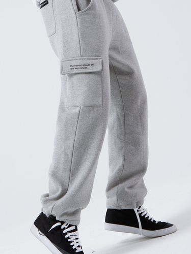 Relax Cargo Pants (Grey) - PIECEMAKER - Modalova