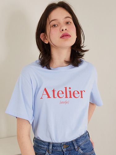 Atelier Logo T-shirt_2 colors - LOOKAST - Modalova