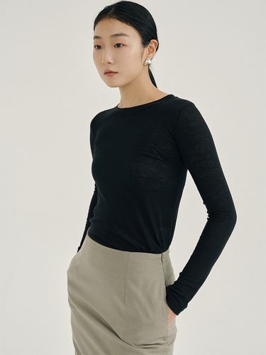 See Through Long Sleeve Top - OOD - Modalova