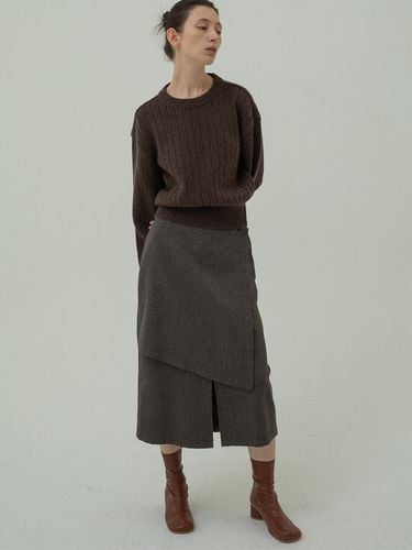 Layered Wrap Skirt - Nouve - Modalova