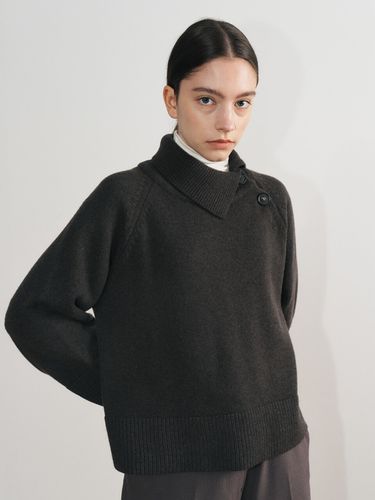 Button Knit (Brown) - NONNIERE - Modalova