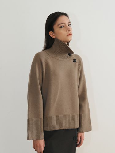 Button Knit(Sepia Beige) - NONNIERE - Modalova