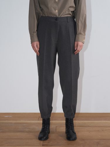 Jogger Pants (Charcoal Grey) - NONNIERE - Modalova