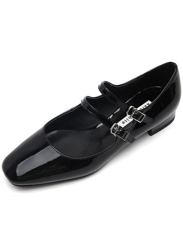 Kindly Two-Strap Flats_kw0865_2cm - karen white - Modalova