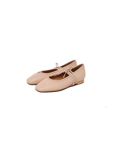 Lace-Up Flats - Beige - treten - Modalova