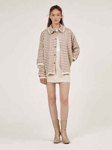 Oversized Tweed Shirts - HACIE - Modalova