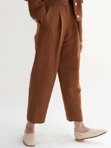 Wool Linen Pants_Bric - tetu - Modalova