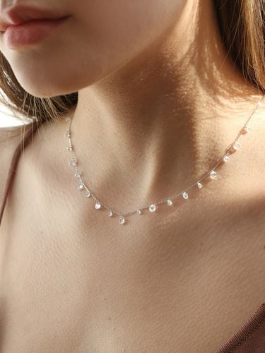 Crystal drop necklace N015 - LAZYDAWN - Modalova