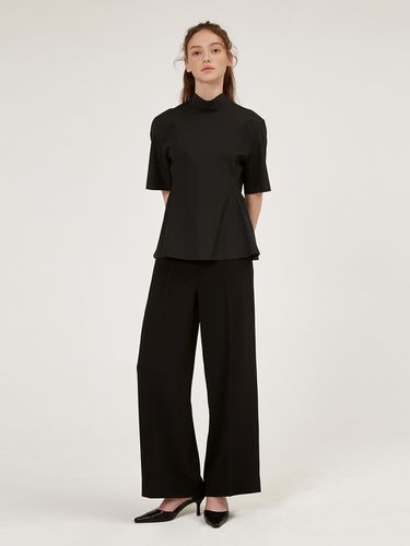 Wide Fit Sleek Trousers_2 Colors - HACIE - Modalova